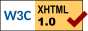 Valid XHTML 1.0 Strict
